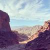 Looking South through Mule Canyon