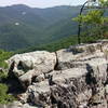 View northeast towards Blackrock from Chimney Rock.