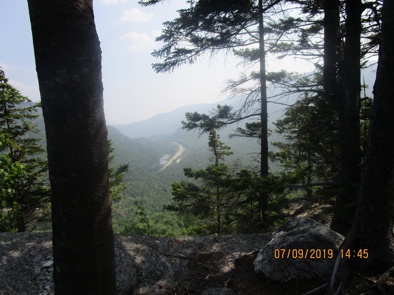 Pinkham Notch from Brad's Bluff