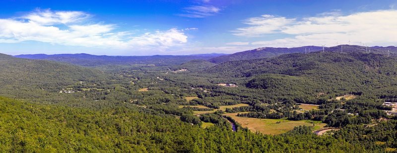 At the summit of Rattlesnake Mountain