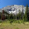 Sacajawea Peak from the north end of Thorp Creek meadow.