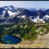 View from the Sahale Glacier Campground