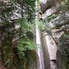 Angon Waterfall and cliffside trail