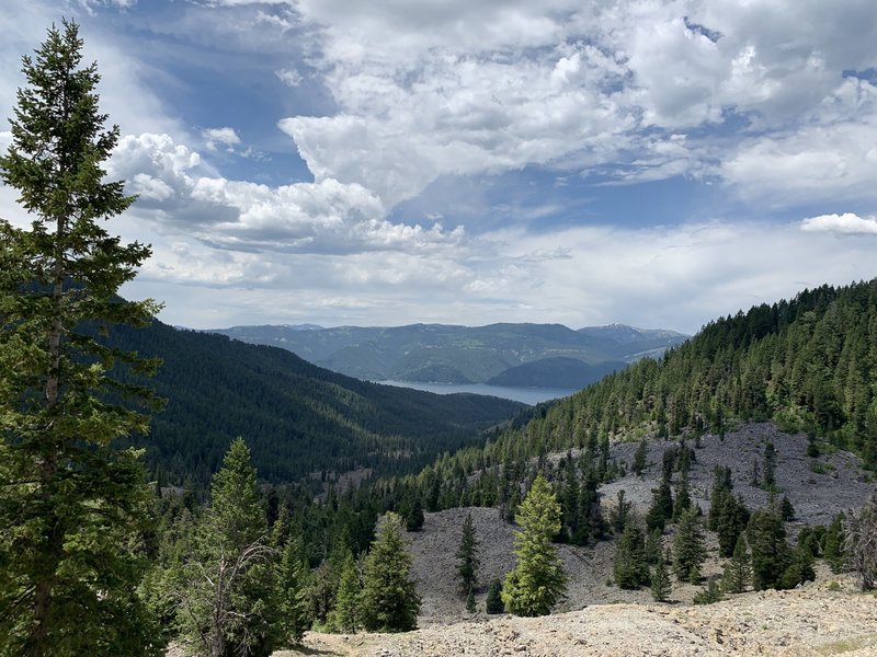 Looking south out of Blowout Canyon