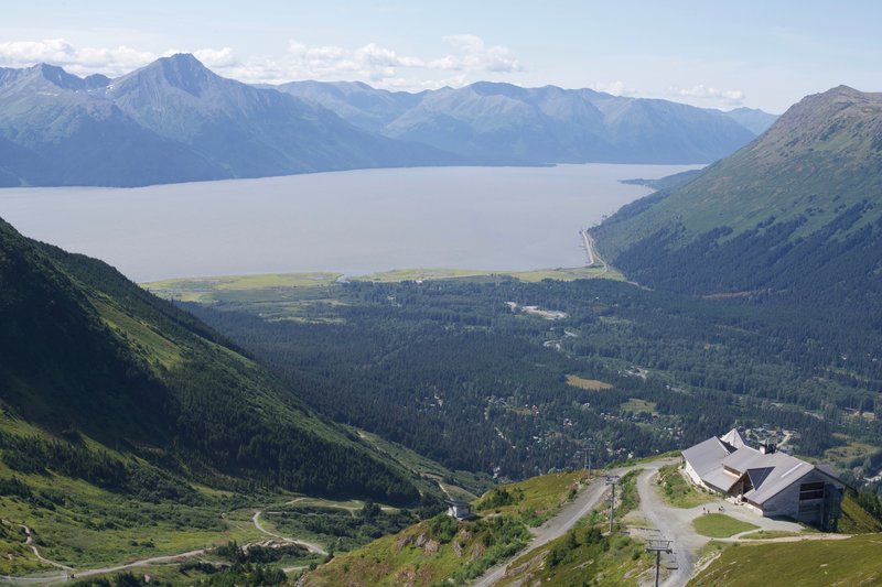 The views of the Turnagain Arm are spectacular.