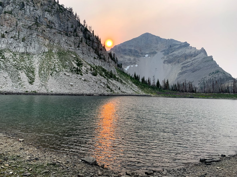 Dean Lake Sunset