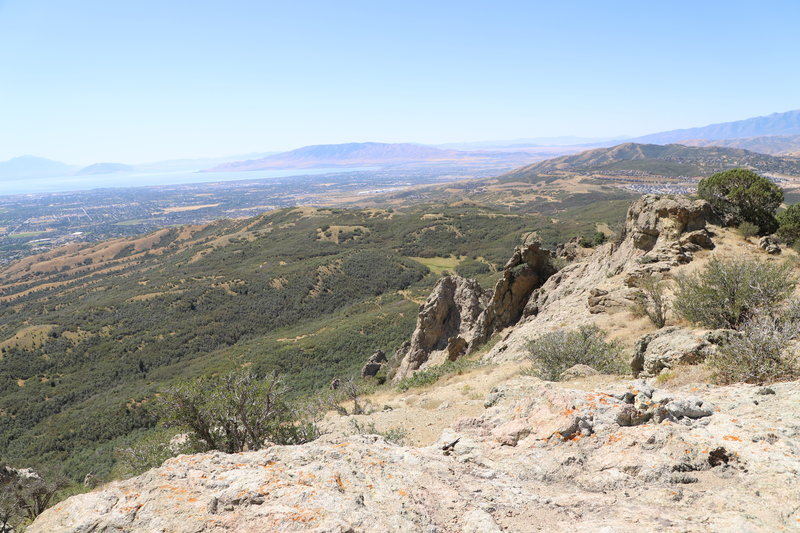 This is the view from Lone Rock.