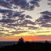 Nearly sunrise from a clearing along the Shadow Canyon North connector trail.