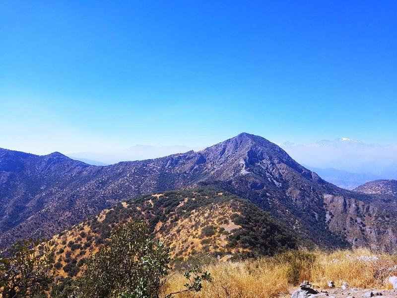 From the summit of El Carbon