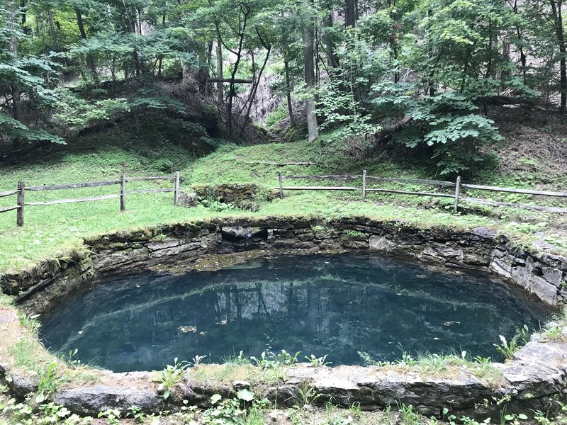 Cold Spring: This supplied the water to the Aspinwall Hotel and various other places.