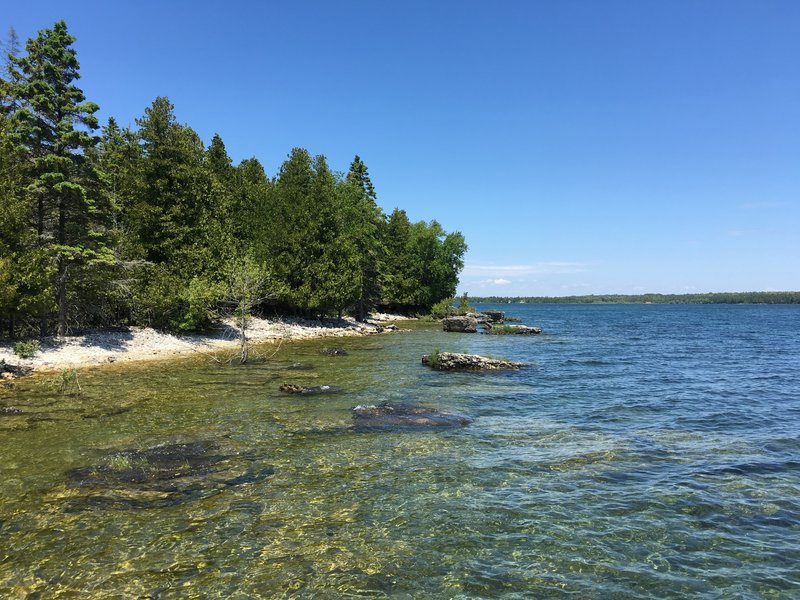 View of Moonlight Bay from Toft Point