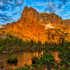 Lake Helene in Rocky Mountain National Park.