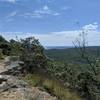 Views south to the Hudson (in the distance) from the AT at Black Mountain.