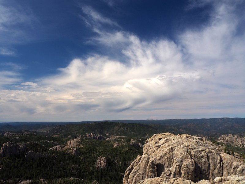 View from the lookout on Black Elk Peak.