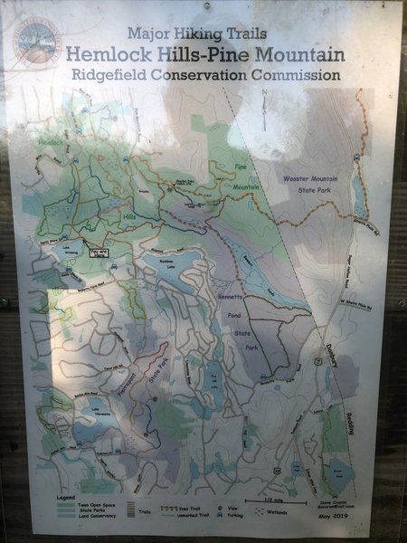 Hemlock Hills-Pine Mountain map