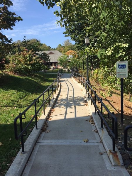 ADA Accessible Ramp - Law Park Walking Path