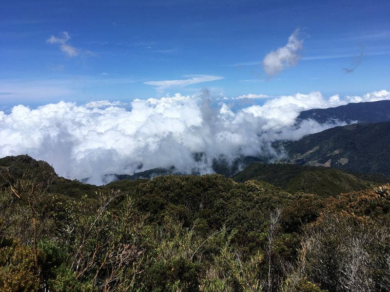 View from the windy peak