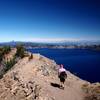 Coming down from Garfield Peak