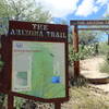 The American Flag Trailhead on AZT passage 12