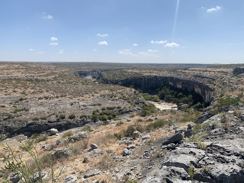 Seminole Canyon on the Canyon Rim trail