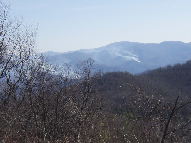 View from Waucheesi Bald in the Wintertime