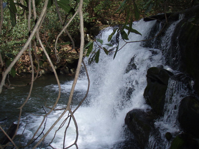 Upper Bald River Falls along the Brookshire Creek Trail