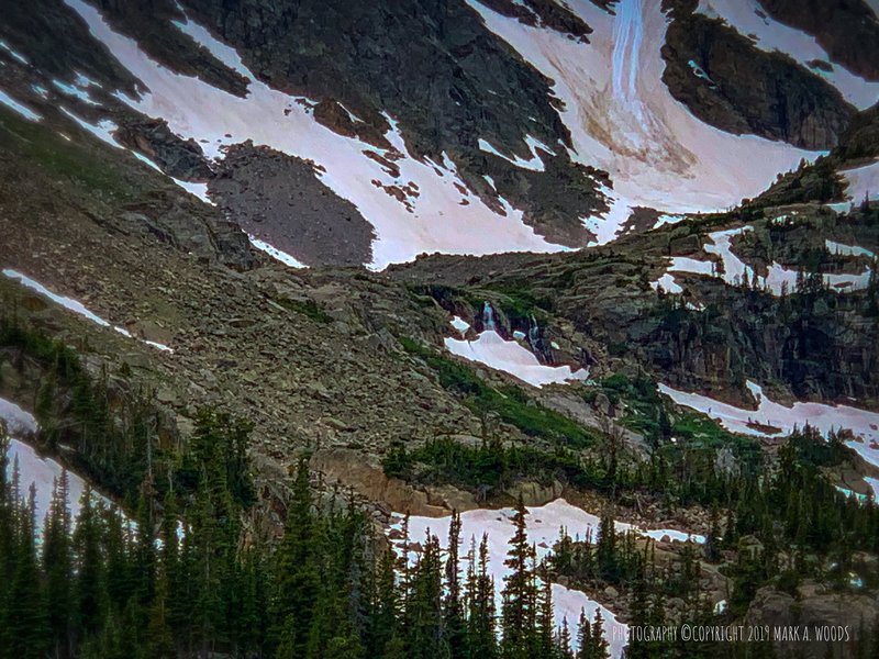 Andrews Glacier as seen looking north across Loch Lake.