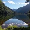 Crystal waters of Lake Rere