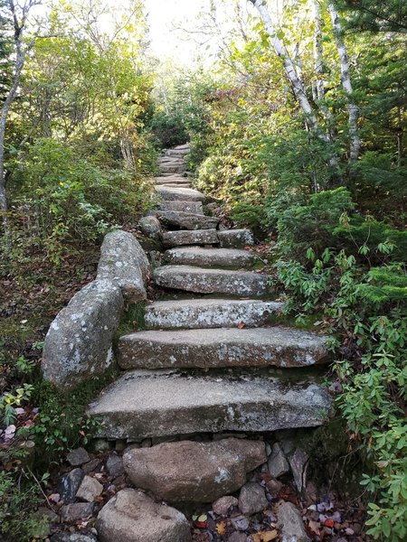Stone staircase, ascending