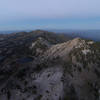 Sunset Peak from Ridge Trail.