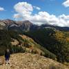 Looking south into the La Sal Mountains