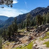 Looking towards Tryon Peak from Pacific Crest Trail