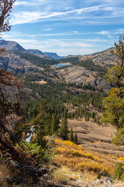 Lower Highland Lake from Pacific Crest Trail