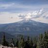 view from the lookout tower's foundation