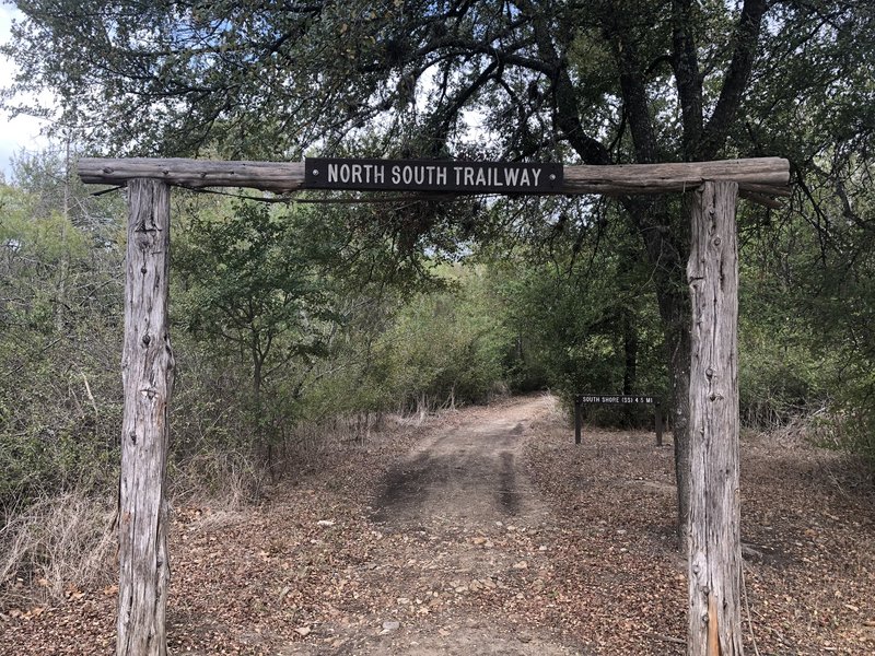 TrailHead of North South Trail