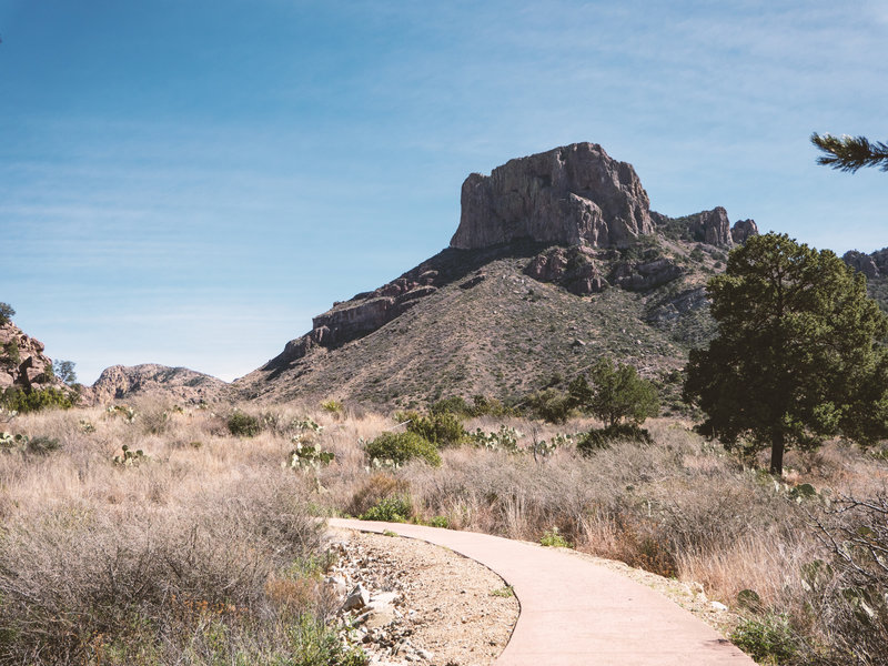 Casa Grande Peak from the Window View Trail