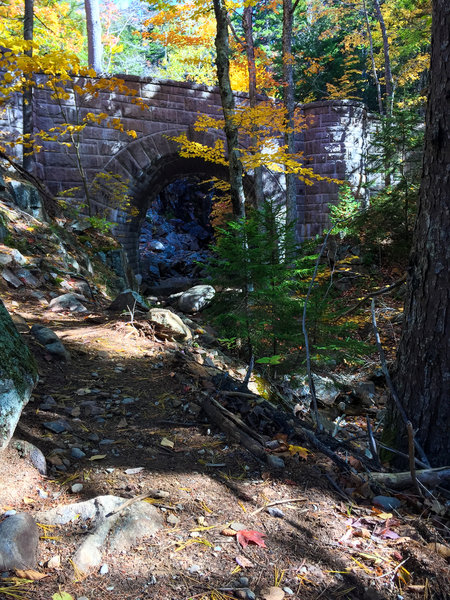 Hadlock Falls bridge