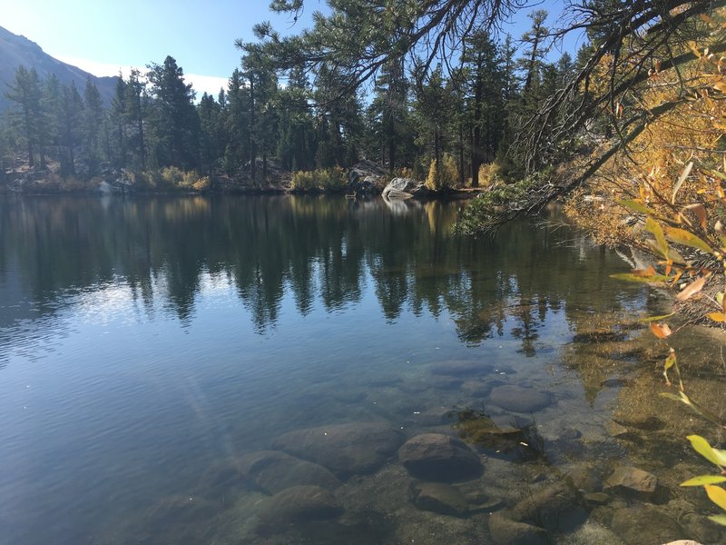 Secret Lake in the fall.