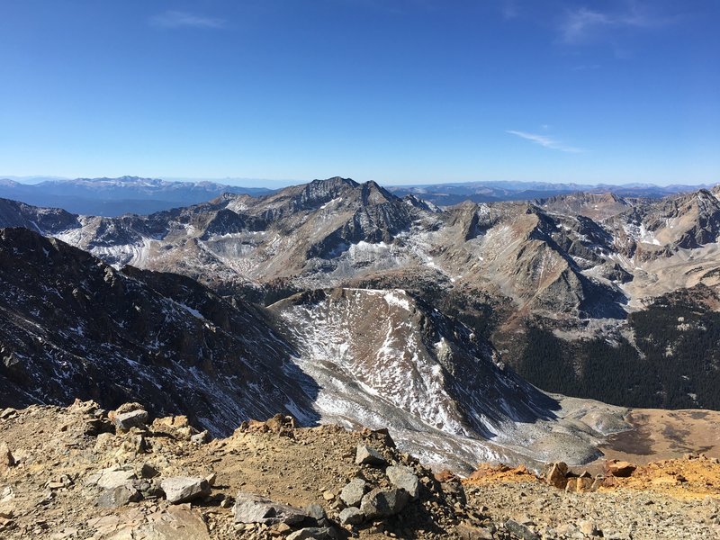 View from Missouri Mountain summit looking SW.