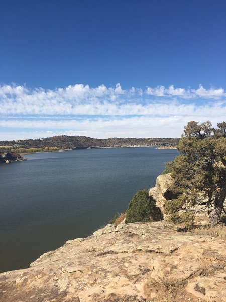 Overlooking McPhee Reservoir