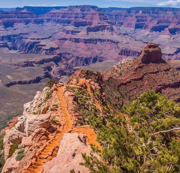 South Kaibab to Cedar Ridge.