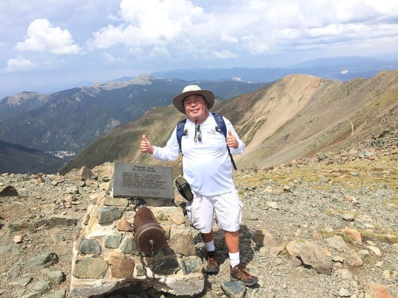 Wheeler Peak at 13,161 feet!