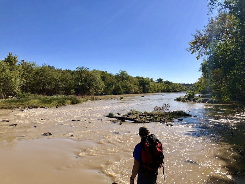 The Colorado River at Riverside Trail