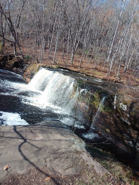 Waterfall at the end of the trail. Banning State Park