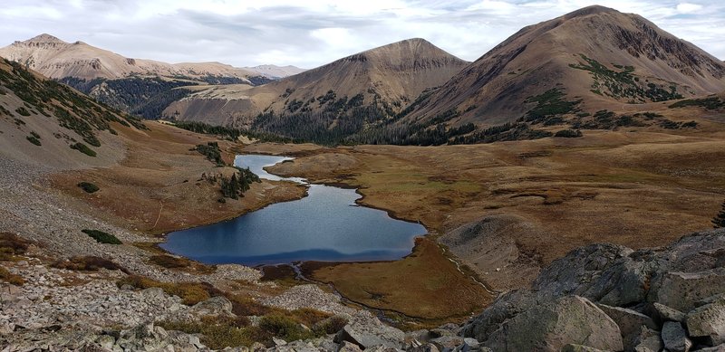 Michigan Lakes from Snow Lake trail