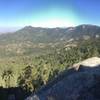 Marion Mountain - rock view of valley