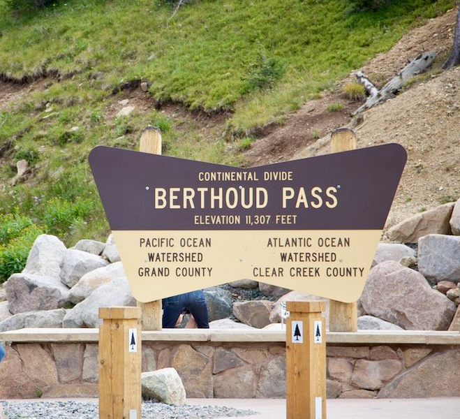 Berthoud Pass  - Continental DivideTrail - Lat: 39° 47' 52.002" N; Long:105° 46' 37.002" W