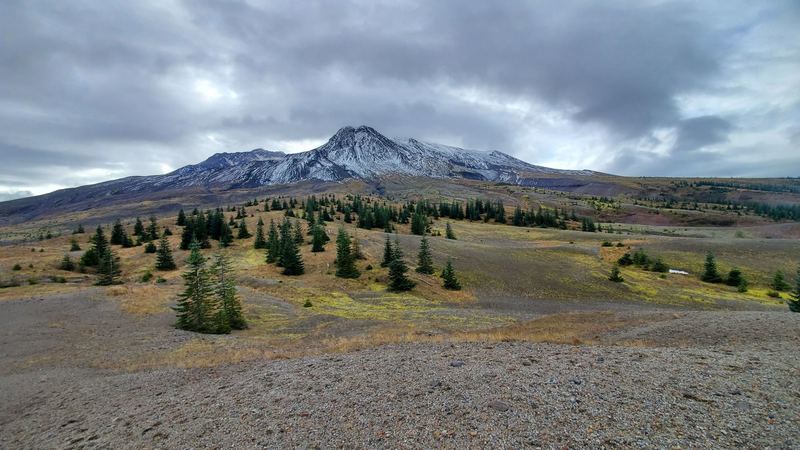 hiking the 'blast area'