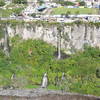 Waterfalls from Banos into the canyon