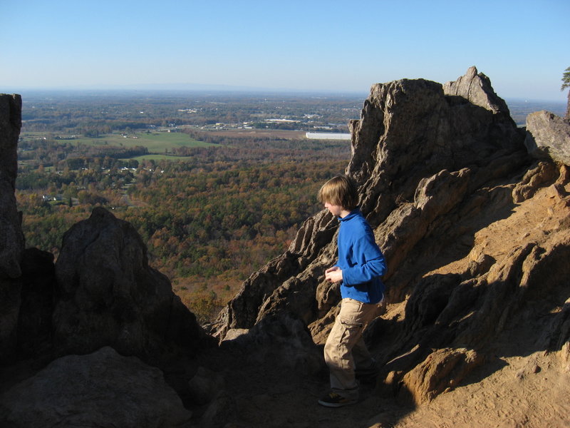 King's Pinnacle at Crowder Mountain SP